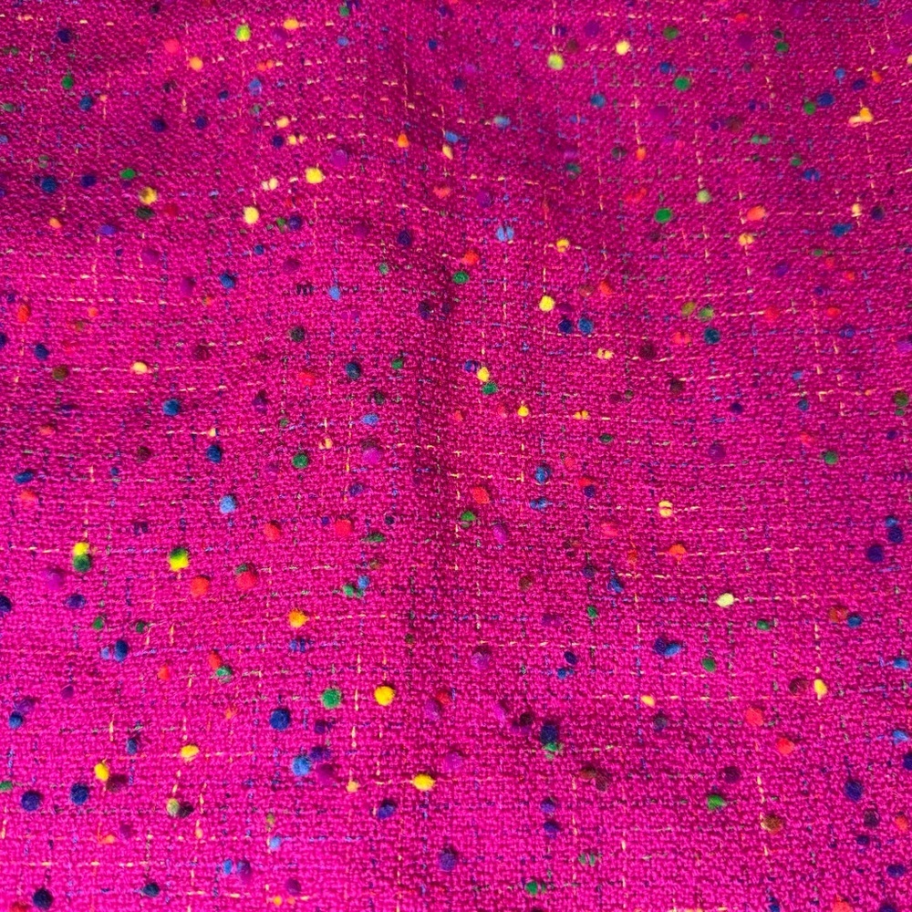 Louis Feraud Pink Tweed Skirt - Picture 4 of 5